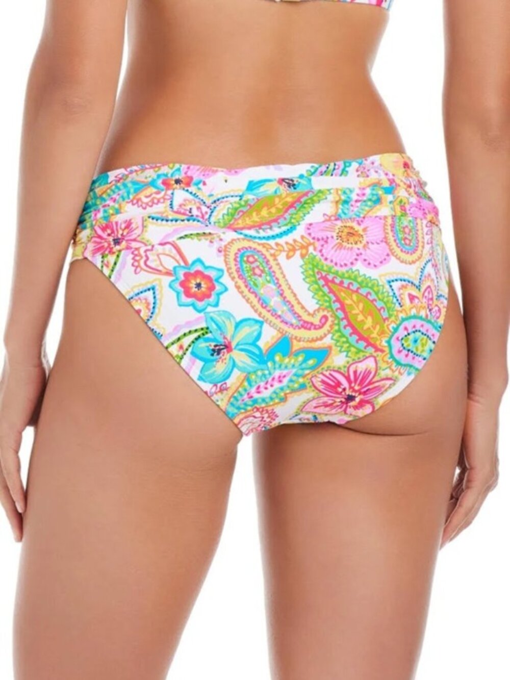 NWT Bleu Rod Beattie All Set For Summer Sarong Hipster Bikini Bottom Size 10 - Picture 2 of 6